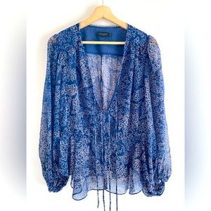 Ted Baker sheer blouse